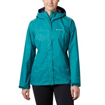 Columbia Ženske Jakne - Arcadia II Rain Svijetlo Zelene | WBYU-72480
